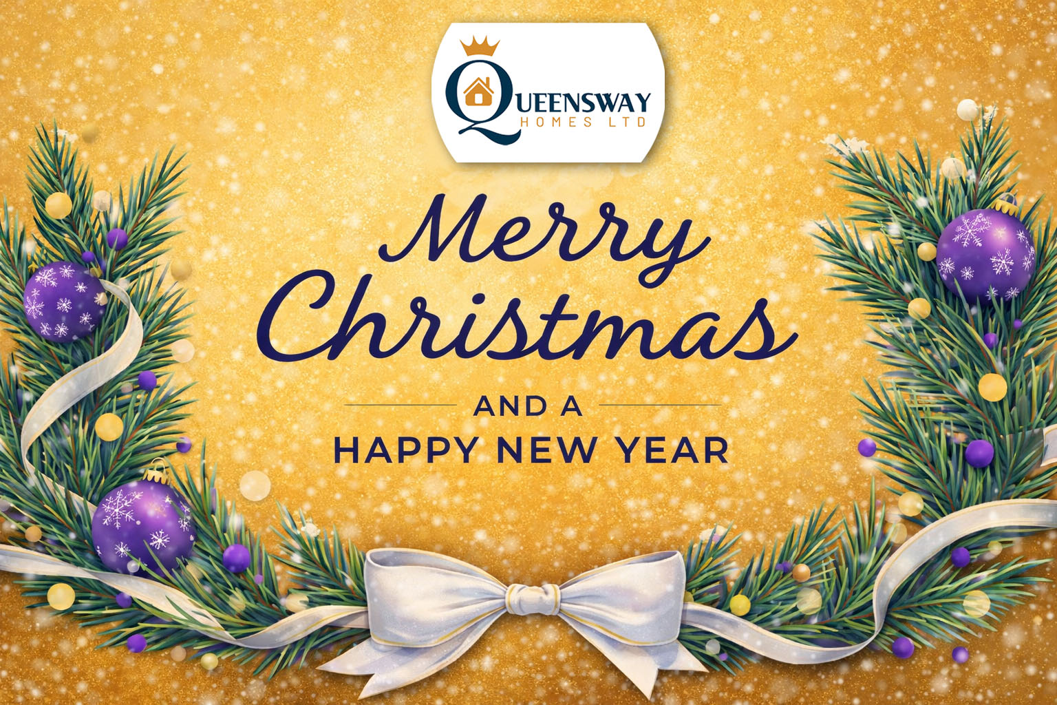 Queensway Homes — Merry Christmas and a Happy New Year